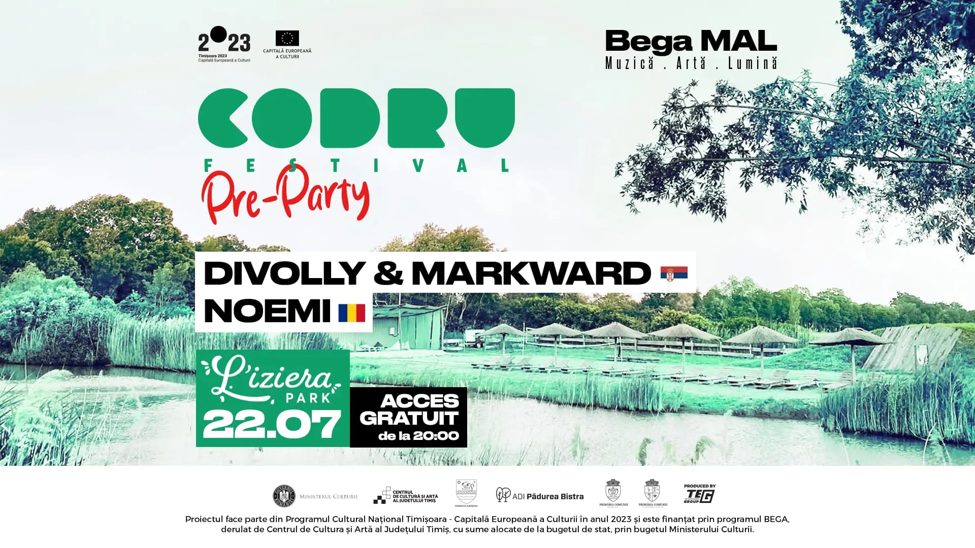 Bega MAL – Muzică, artă, lumină