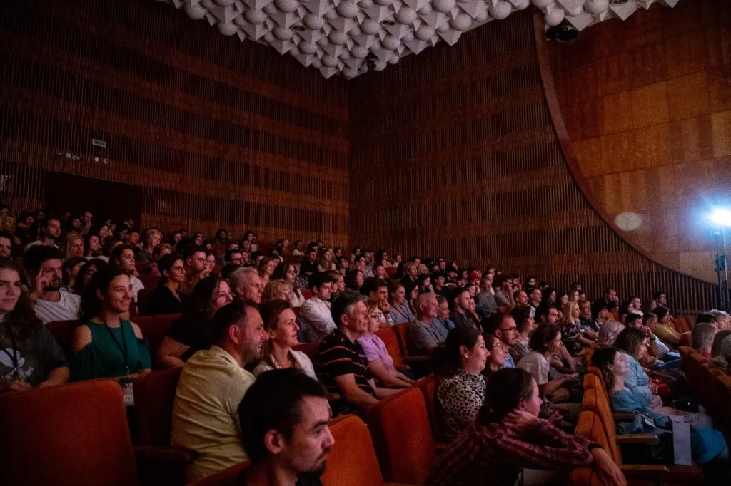 Sala Ion Vidu la deschiderea festivalului