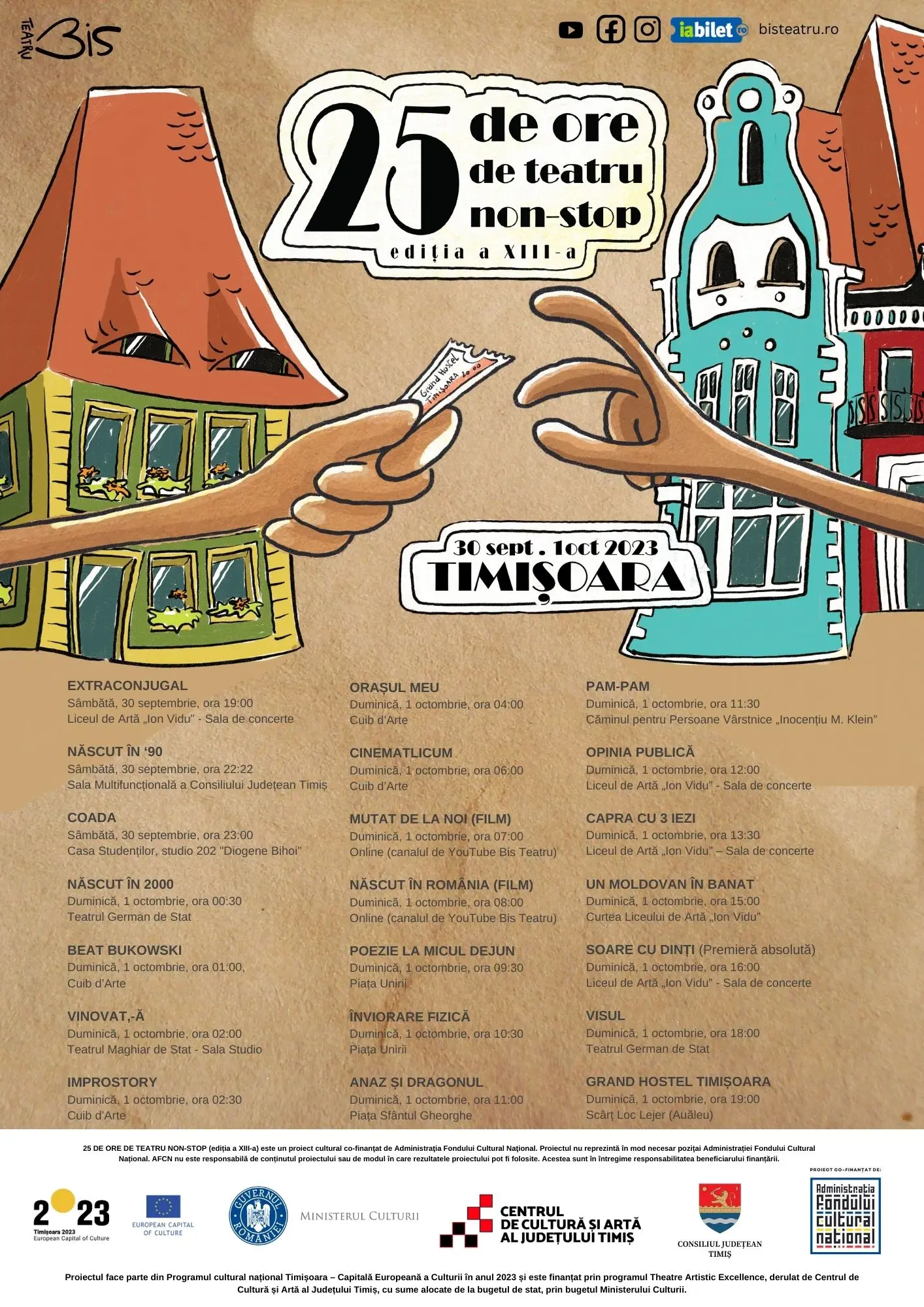 25 de ore de teatru non-stop