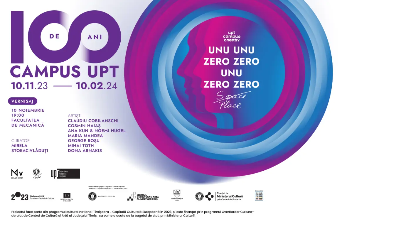 unu unu zero zero unu zero zero – 100 de ani de Campus UPT
