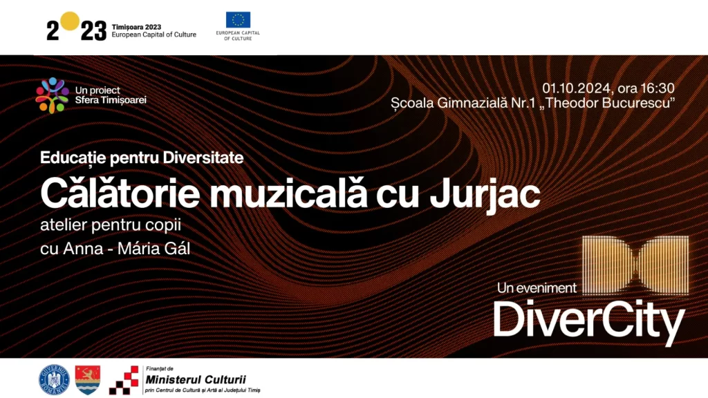 „Călătorie muzicală cu Jurjac” – atelier pentru copii