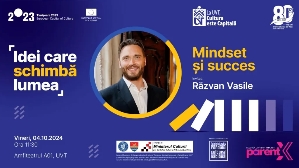 Conferință Răzvan Vasile „Mindset și succes”
