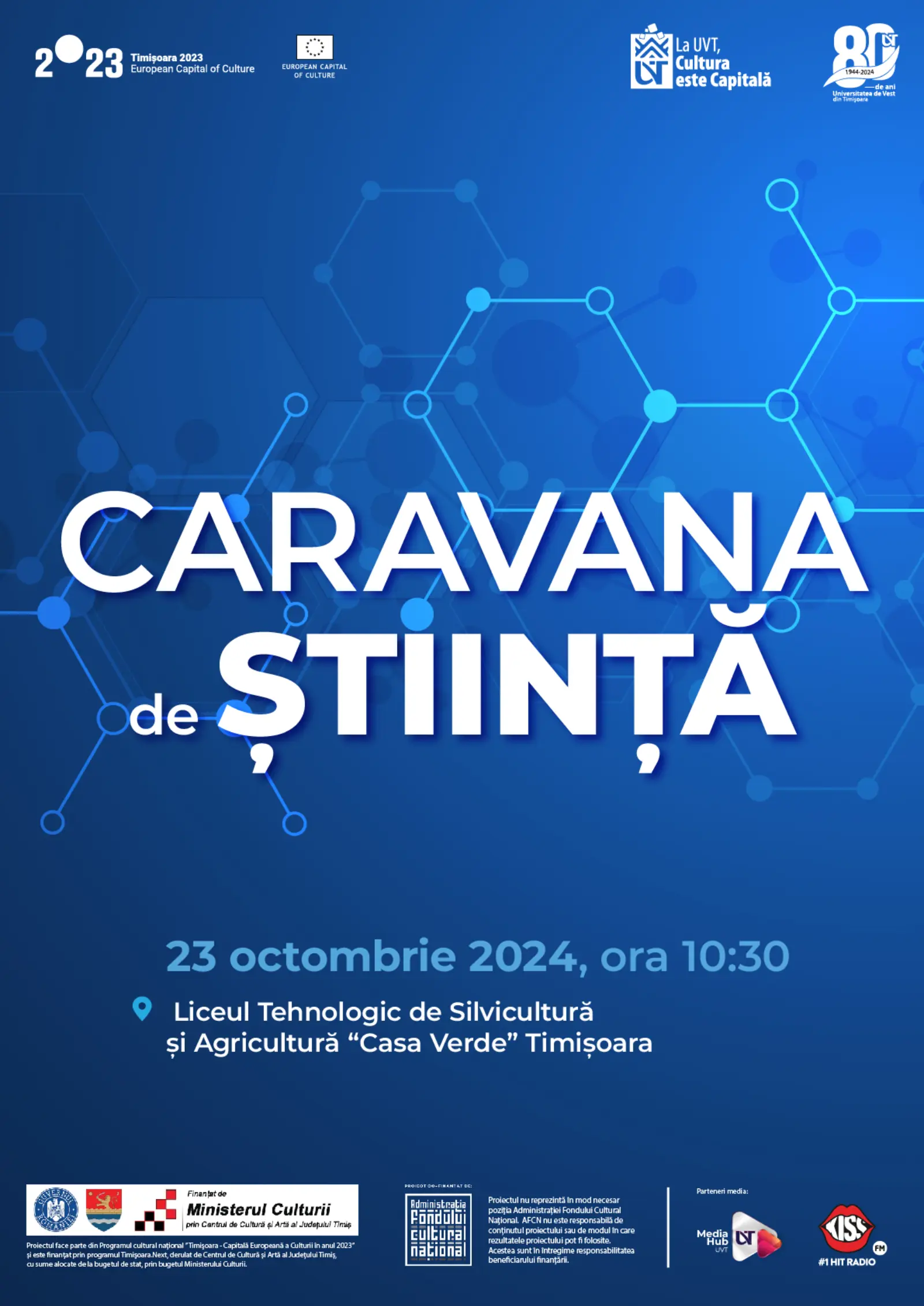 Caravana de Știință – 23-25 octombrie 2024