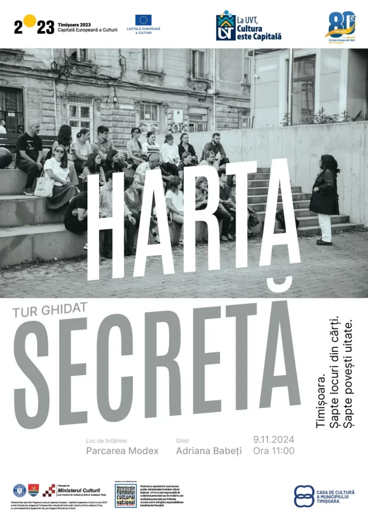 Tur Ghidat „Harta Secretă”, cu Adriana Babeți