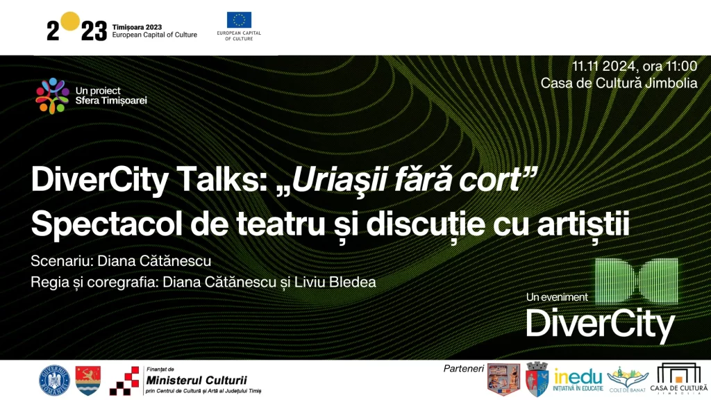 DiverCity Talks: „Uriașii fără cort”