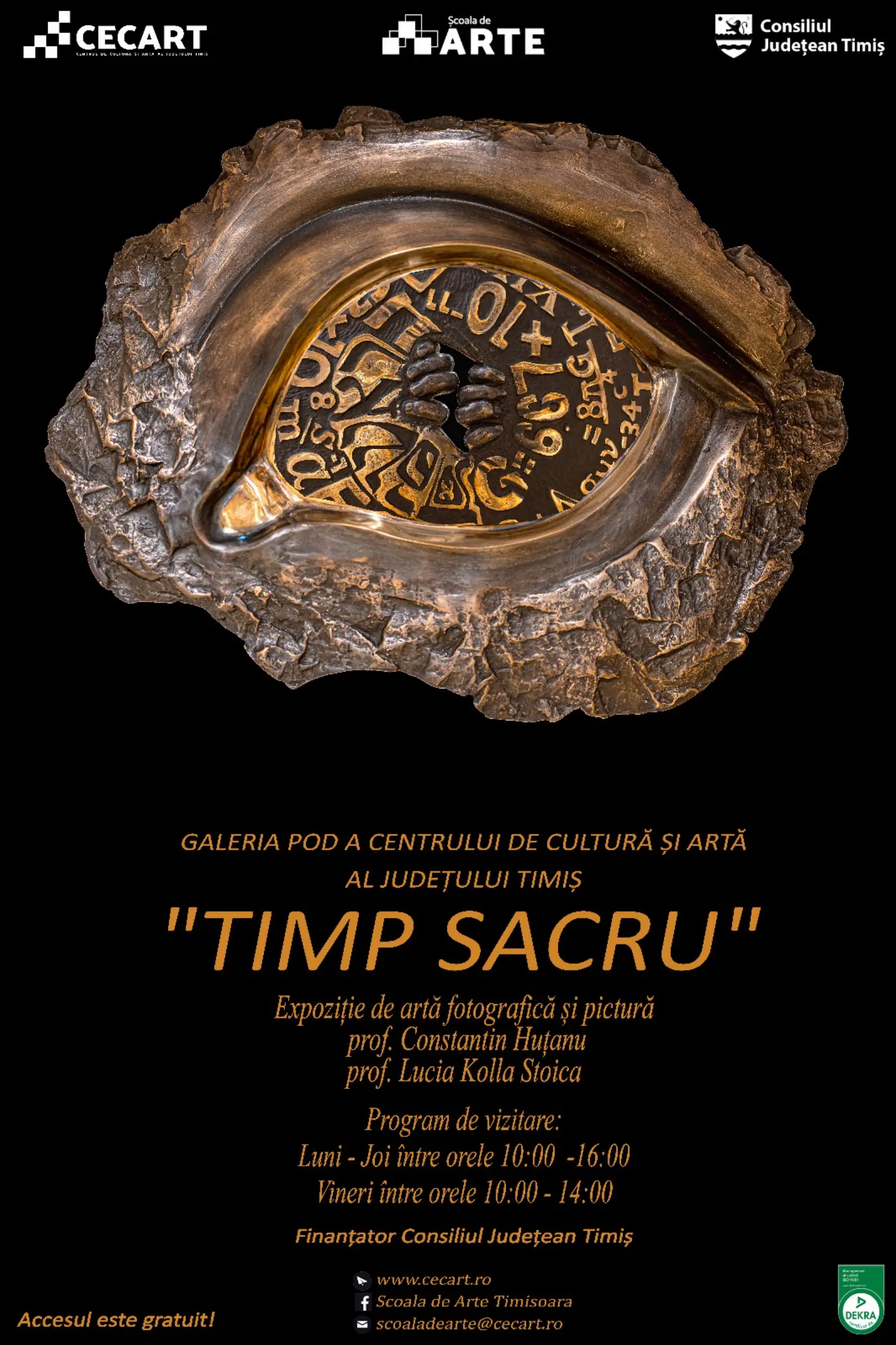 Galeria POD a Centrului de Cultură și Artă al Județului Timiș este deschisă publicului